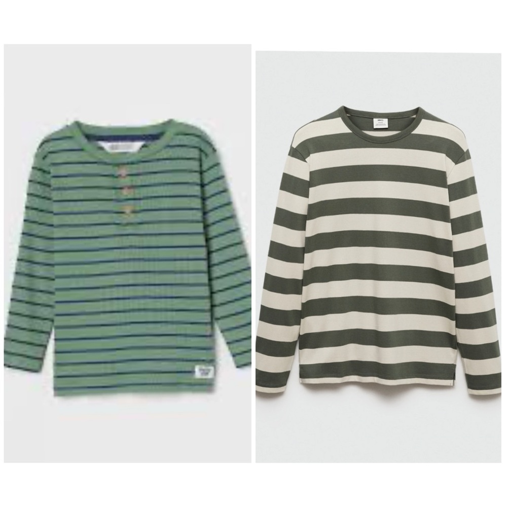 Bundle of 2 H&M Boys’ Long Sleeve Shirts